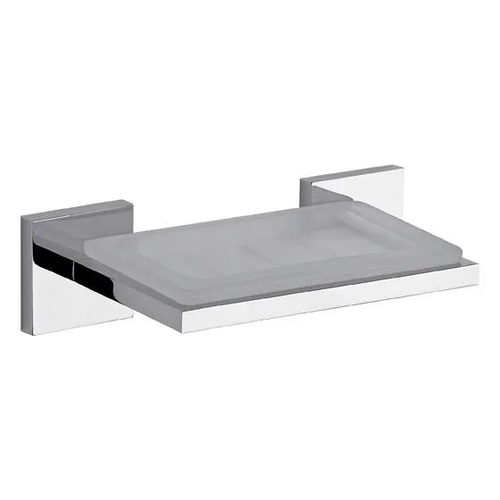 [105610] Jabonera de Vidrio Fv Dominic 0168R/85V-CR