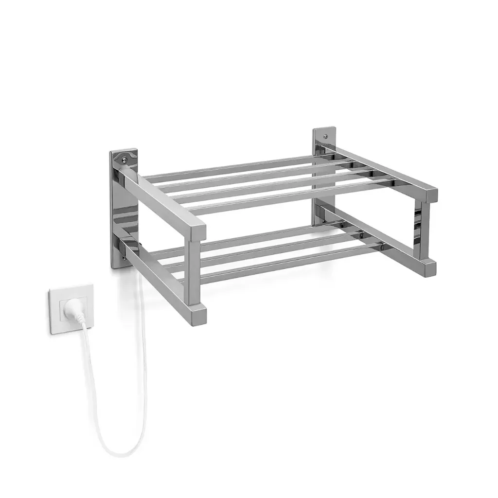 Toallero Eléctrico Cubic Compact Brillante 48 cm x 22 cm x 35 cm Atrim Cubic-1007