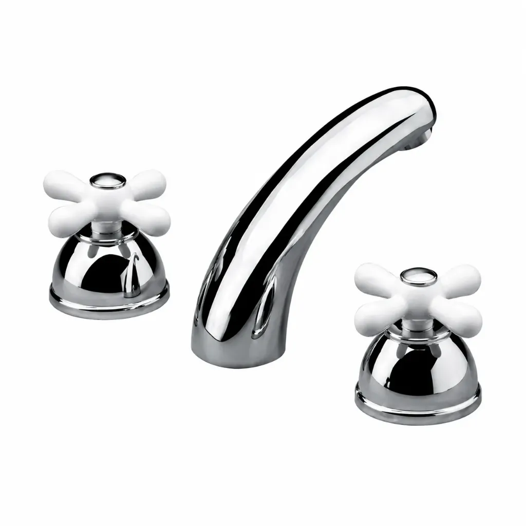 [22234] Juego Bidet Peirano Ares Blanco Cromo 314