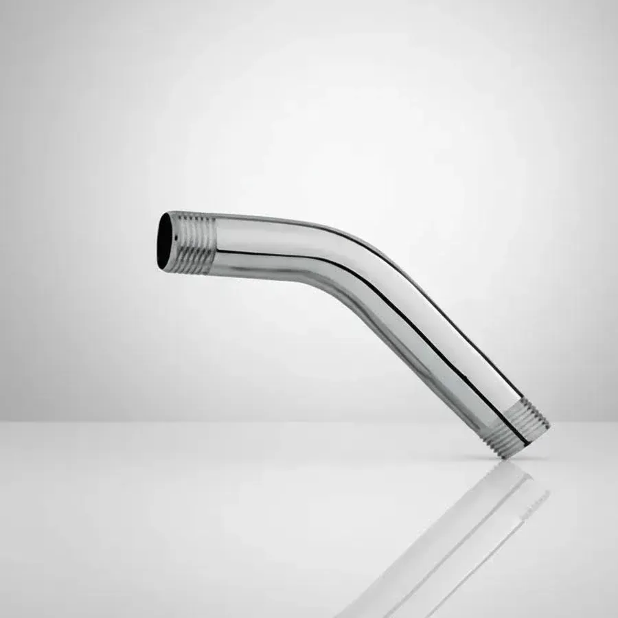 [4233] BRAZO P/LLUVIA MOZART METALICO 45° 15CM AC INOX 4414