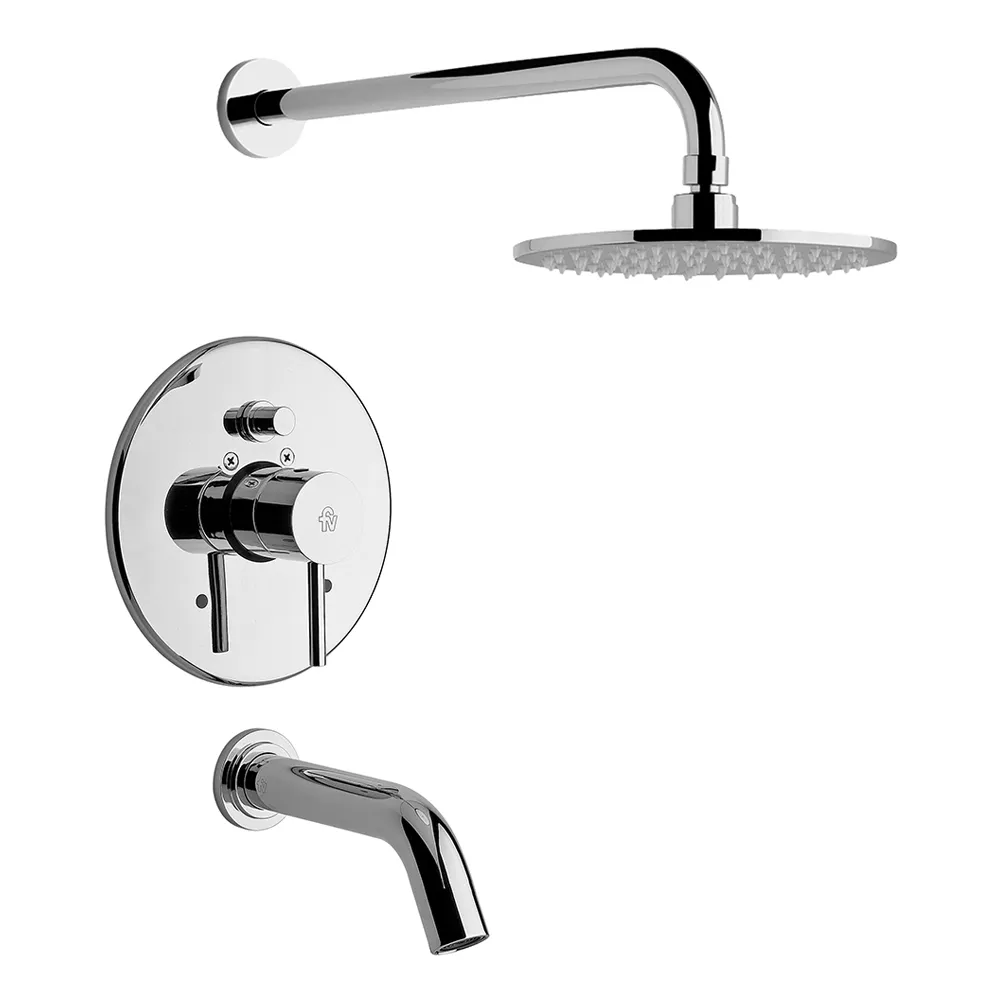 Juego monocomando para bañera y ducha Fv Temple 0106.02/87-CR