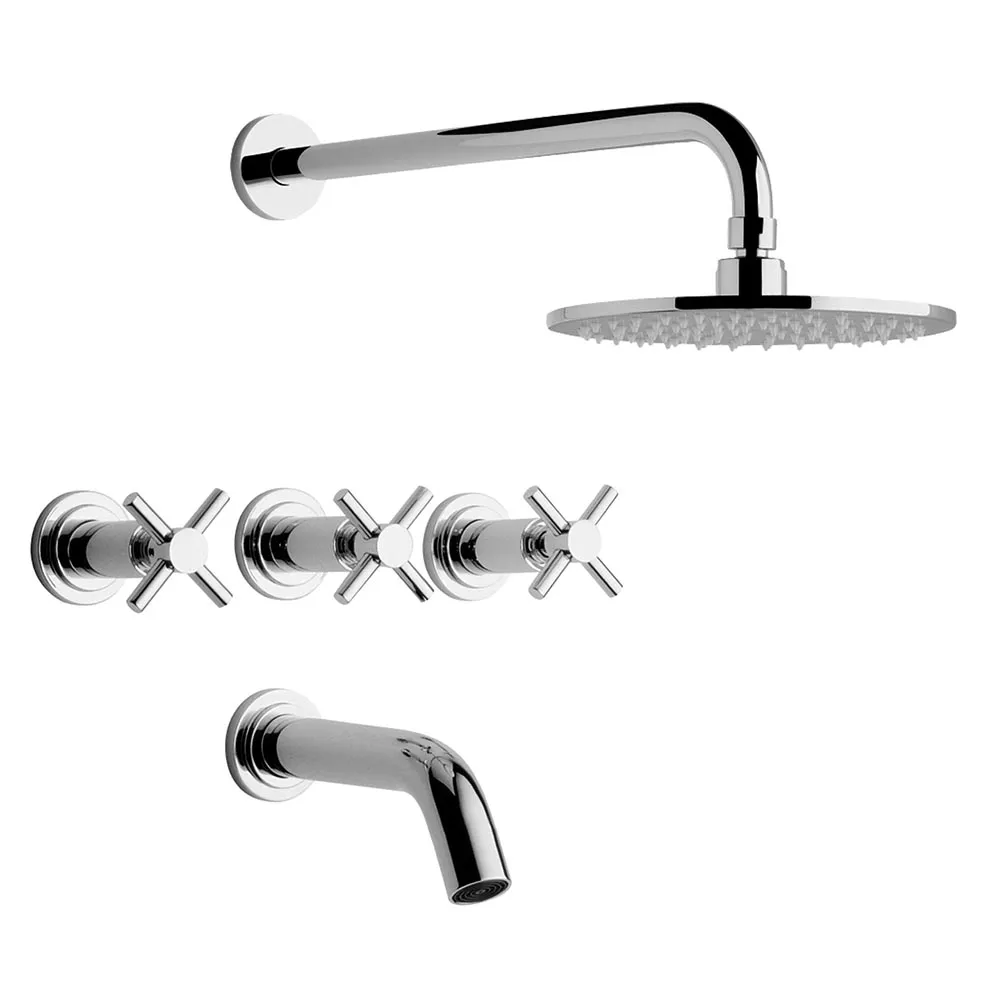 [494] Juego para bañera y ducha Fv Temple 0103/87-CR