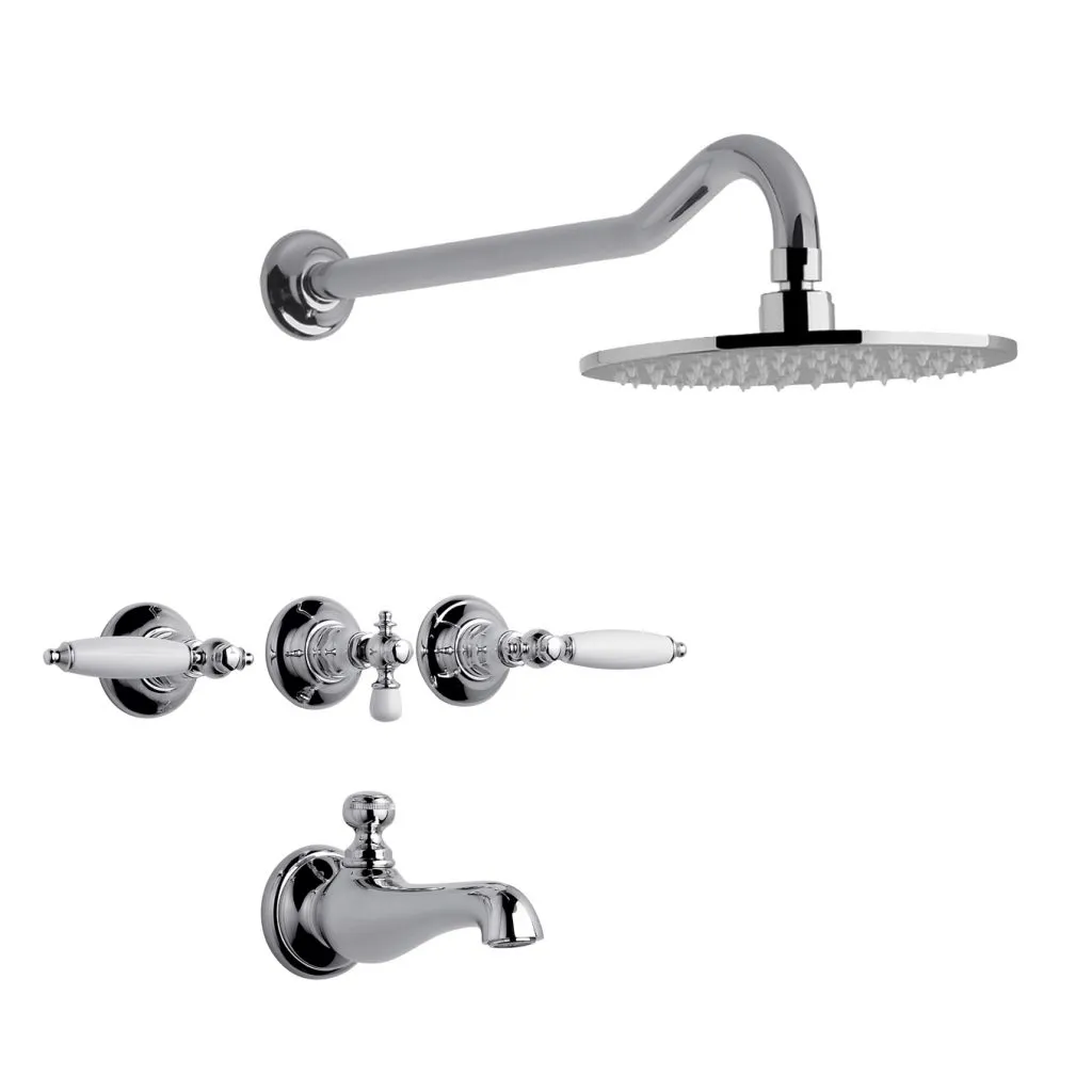 [101839] Juego para bañera y ducha Fv Vermont Lever 0103/83L-CCB