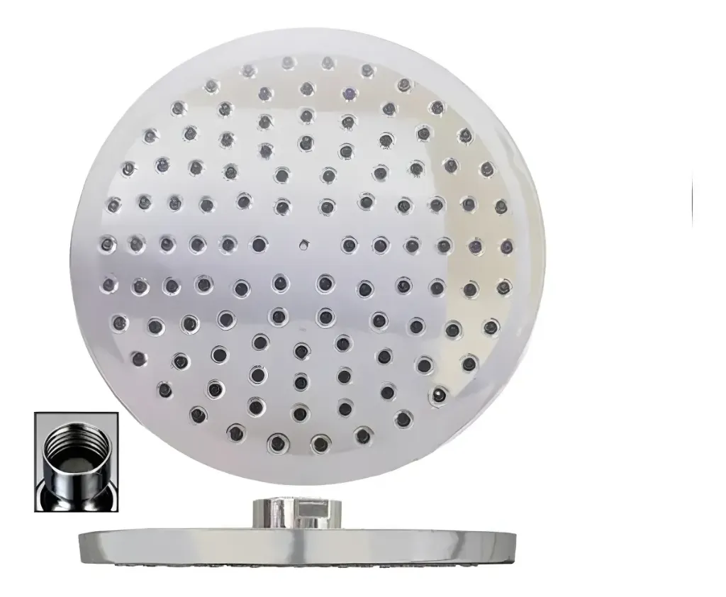 [4235] DUCHA ABS MOZART 20X20CM CROMADA 6901