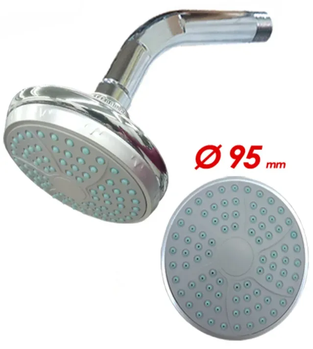 [4256] DUCHA MOZART REDON ALTA GRIS BLISTER C/BRAZO-ROCETA 9377