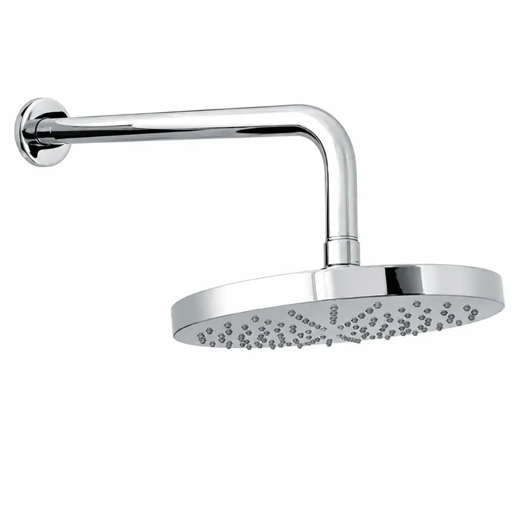 [99056] Flor De Ducha Peirano Baño - Redonda 8 - Brazo Anticalcáreo Acabado Cromado A815