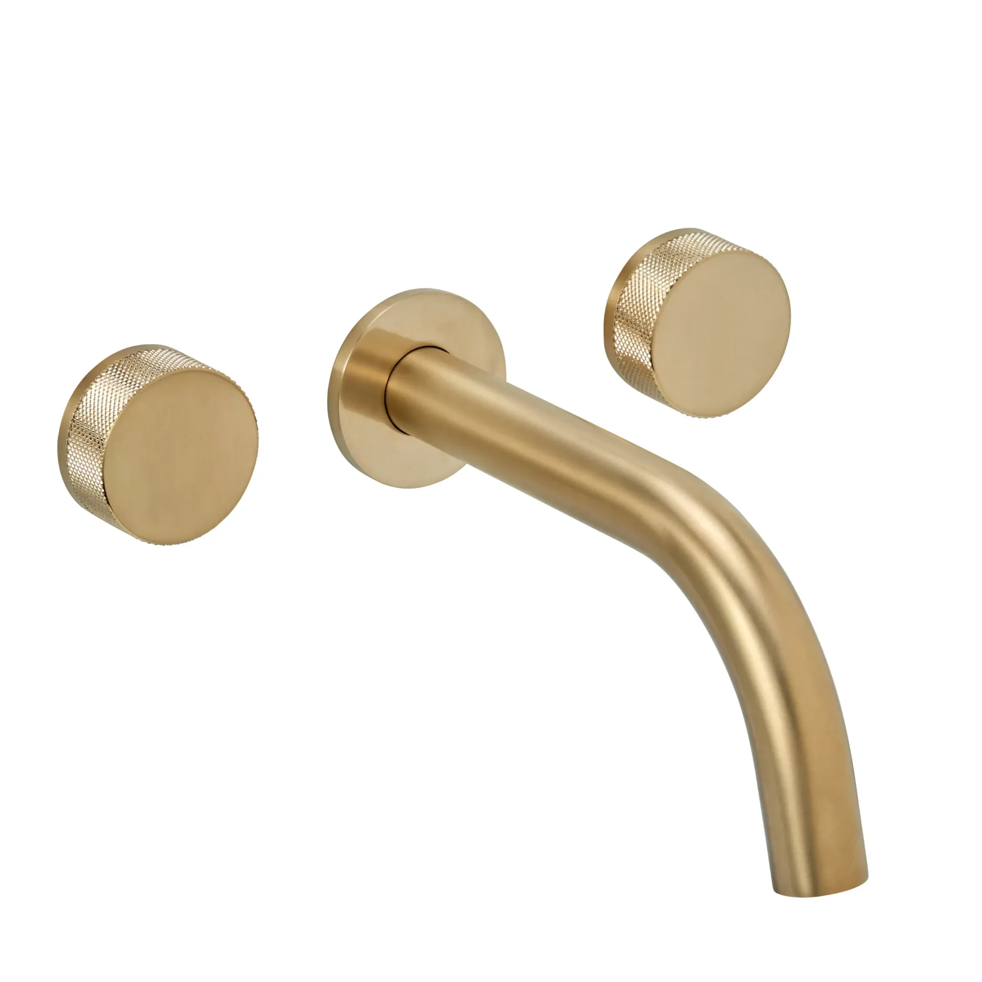 [99532] Juego Lavatorio Pared Peirano Fabric Gold Cierre Ceramico 62-100G