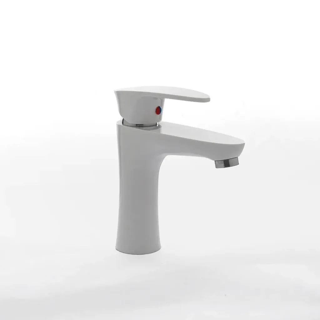 [4155] JGO.LAVATORIO MOZART DOHA ABS BLANCA PICO RECTO 7260