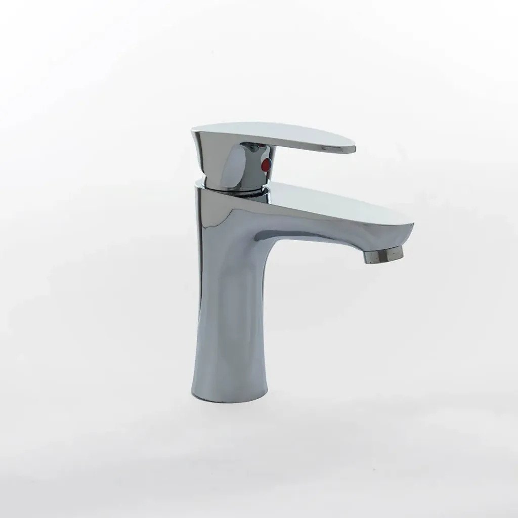 [4151] JGO.LAVATORIO MOZART DOHA ABS CROMADA PICO RECTO 7262