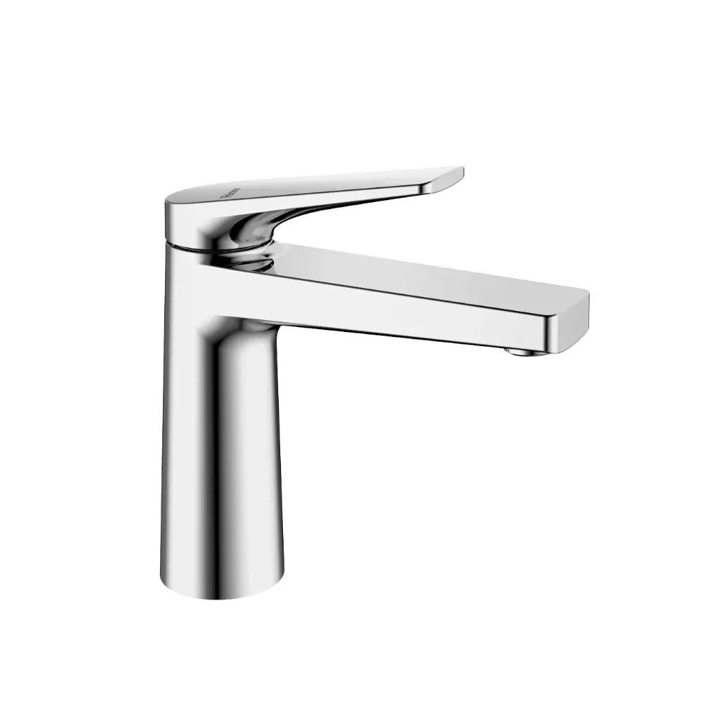 [101013] Juego Lavatorio Monocomando Bajo Peirano Cromo Wave 60-168