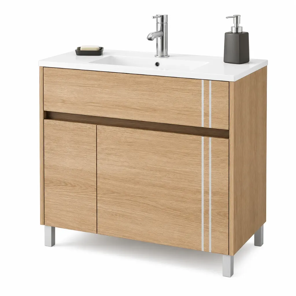 VANITORY SCHNEIDER NATURE 50 CM. CAJU 13 L