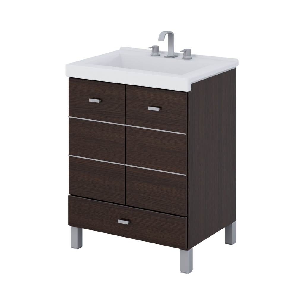 VANITORY SCHNEIDER TERRA MATRIX 50 CM WENGUE