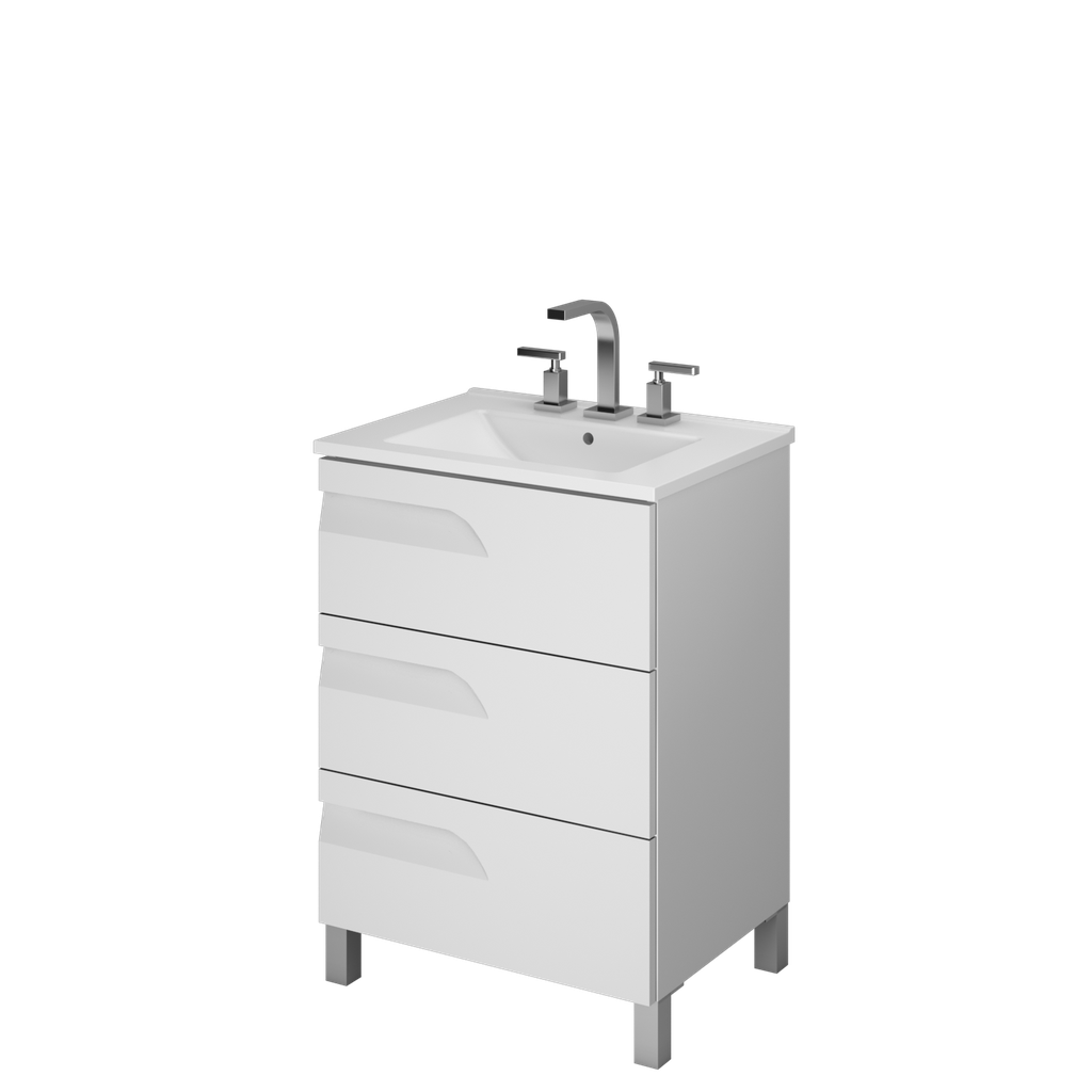 VANITORY SCHNEIDER RIVO 60 BLANCO