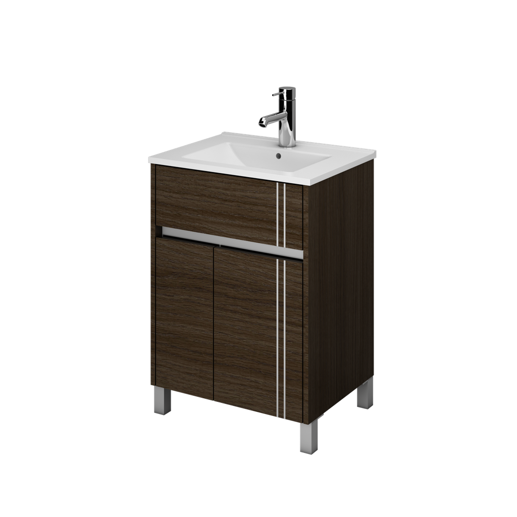 VANITORY SCHNEIDER NATURE 70 CM. WENGUE