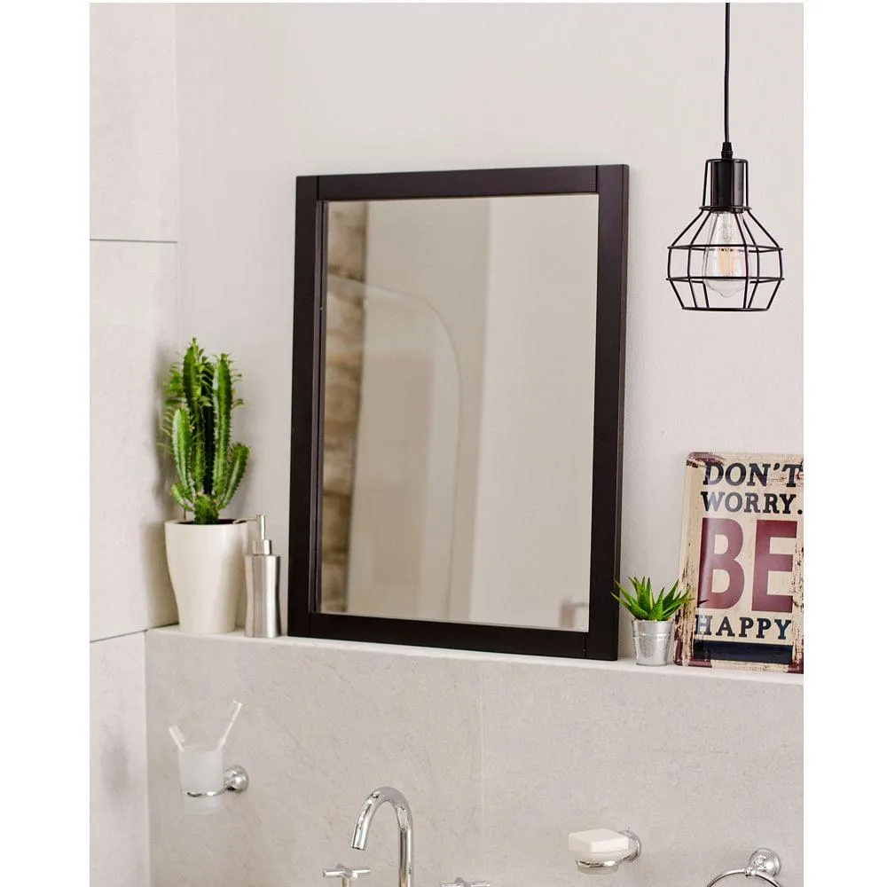 ESPEJO ACCECO AIDA LAQUEADO 50 X 70 BLANCO
