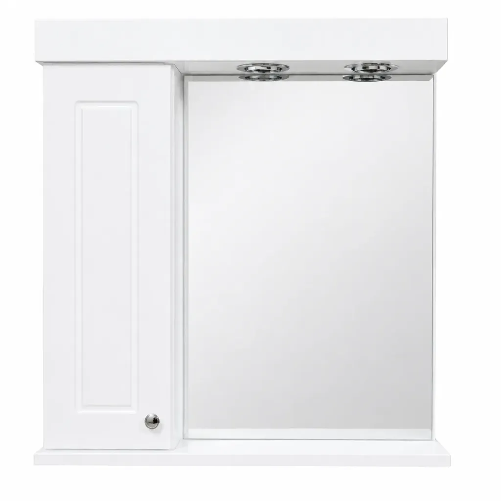 ESPEJO DEL VAL 313 PTA.LAQ. 2 LUCES 60 X 70  C115 S