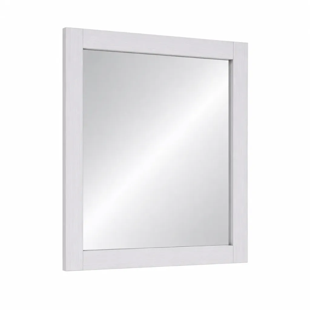 ESPEJO SCHNEIDER MARCO 70 CM. BLANCO TEXTURADO B144 S