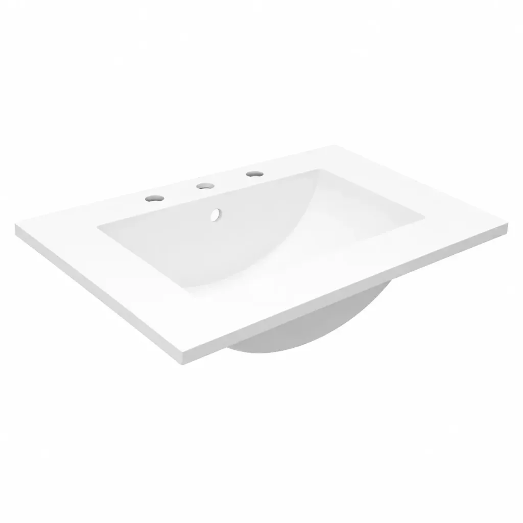 MESADA SCHNEIDER LOZA 60 CM. 3 AGUJEROS ML60SA3 16 V