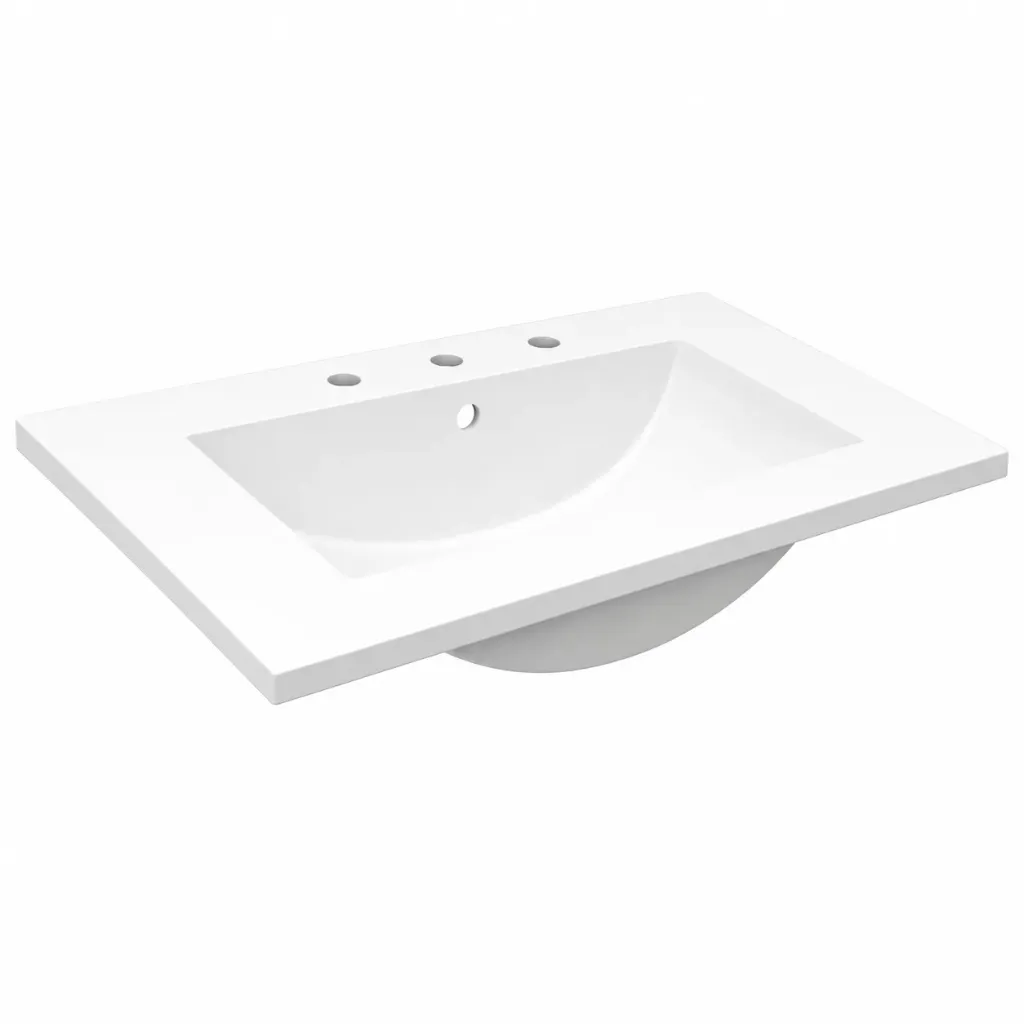 MESADA SCHNEIDER LOZA 70 CM. 3 AGUJEROS ML70SA3