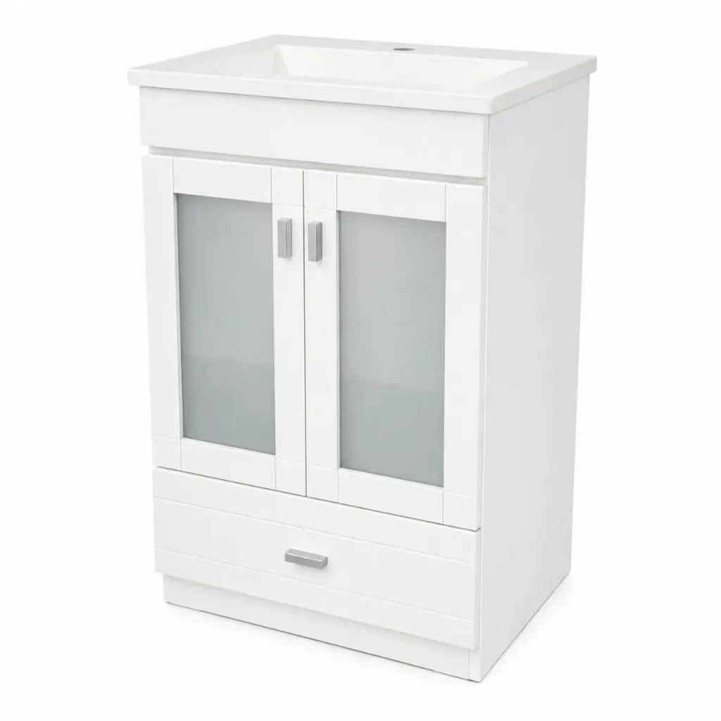 VANITORY DEL VAL 2000 50 CM. 2 PTAS. 1 CJ BLANCO