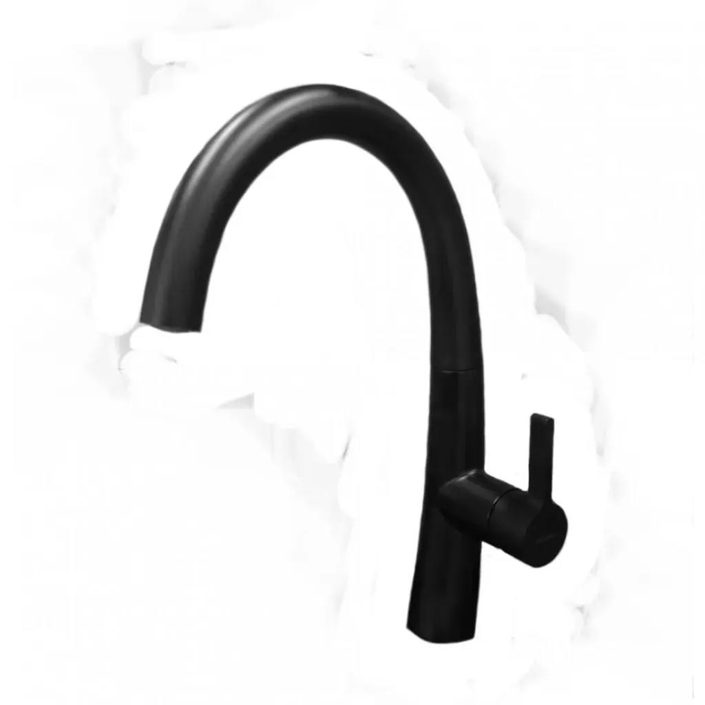 [4187] MONOCOM.COCINA MESADA MOZART MILAN NEGRO 9011