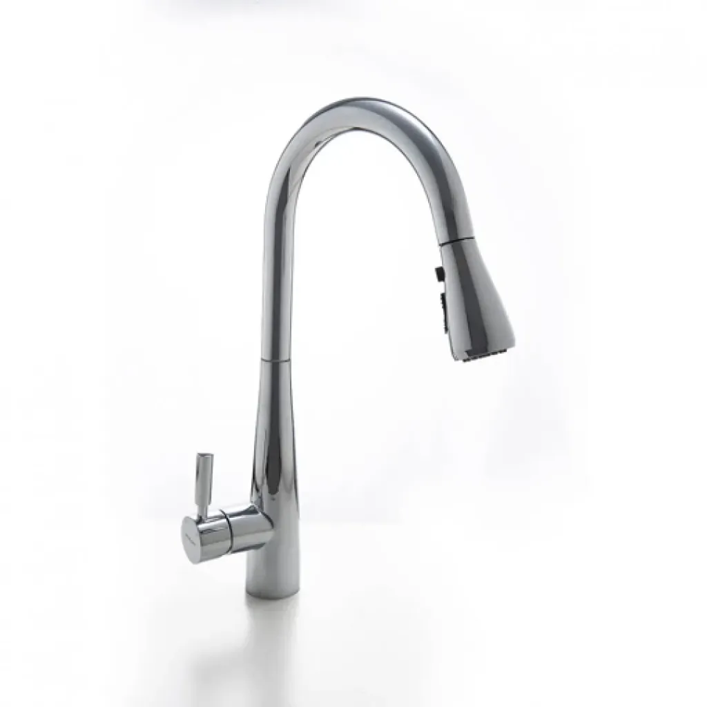 [4165] MONOCOM.COCINA MOZART RIO CROMO ROCIADOR EXTRAIBLE 7179