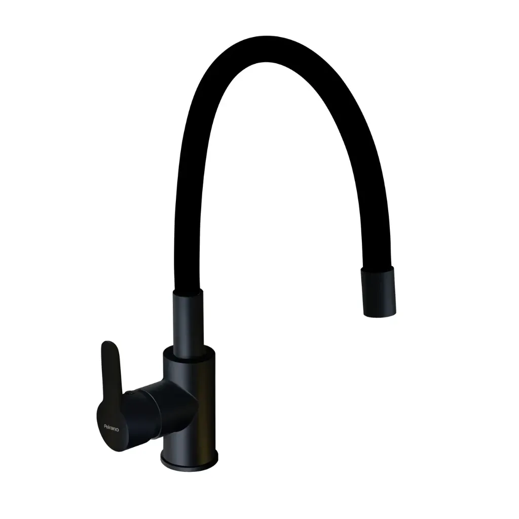 [100154] Juego Cocina Mesada Monocomando Peirano Colors Black 20-174