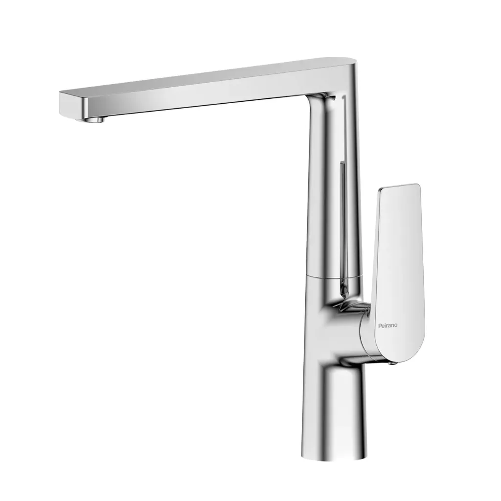 [101020] Juego Monocomando Cocina Peirano Wave Cromo 20-168