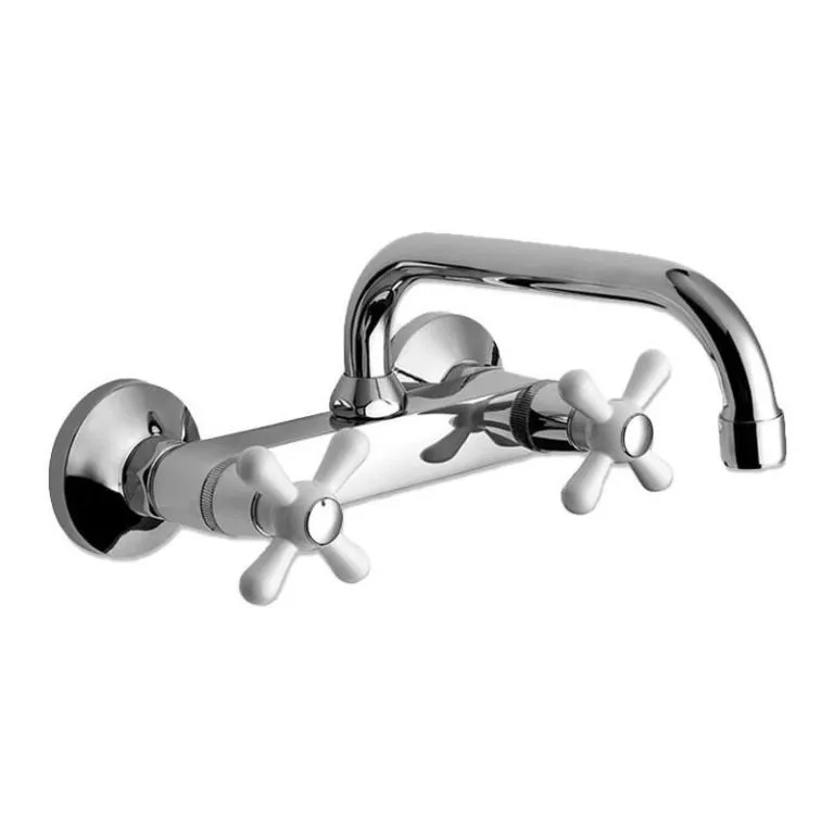 [3857] Juego Cocina Pared Exterior Peirano Cruz 934 Blanco Cromo