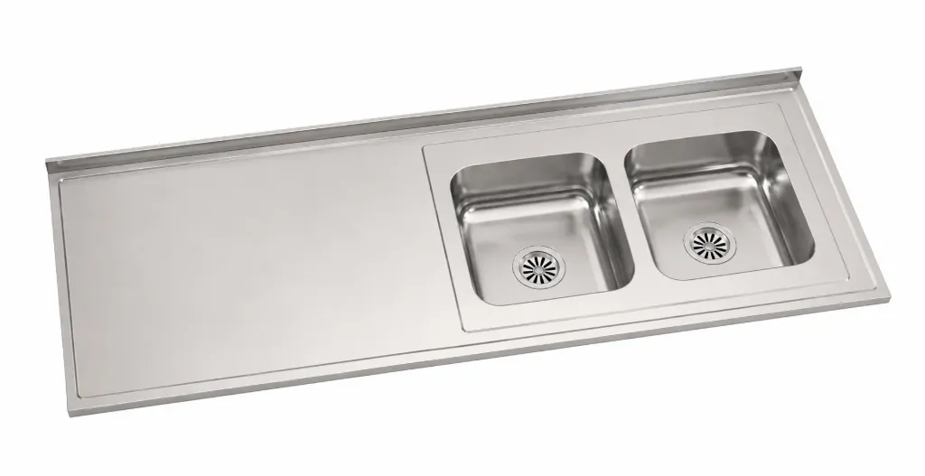 MESADA AC.INOX.P/ DOBLE C/R JOHNSON  180 X 062 DER AC304