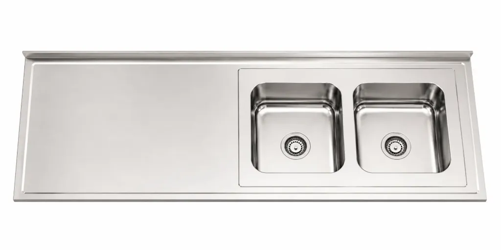 MESADA AC.INOX.P/ DOBLE C/R JOHNSON  200 X 062 DER AC304