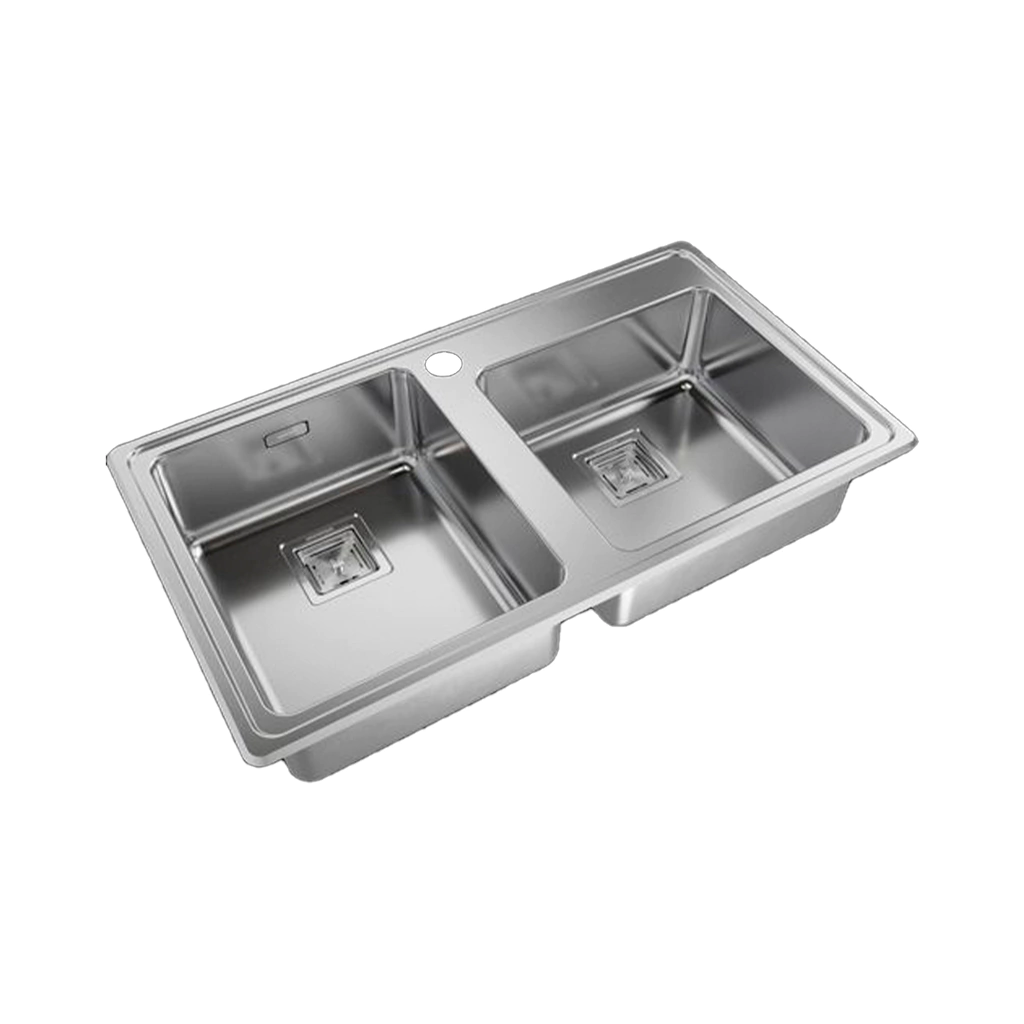 PILETA DOBLE JOHNSON QUADRA Q085 A C/ANTIRREBALSE