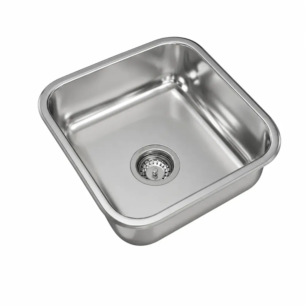 PILETA AC. INOX. JOHNSON E37/18 37X34X18 SIMPLE