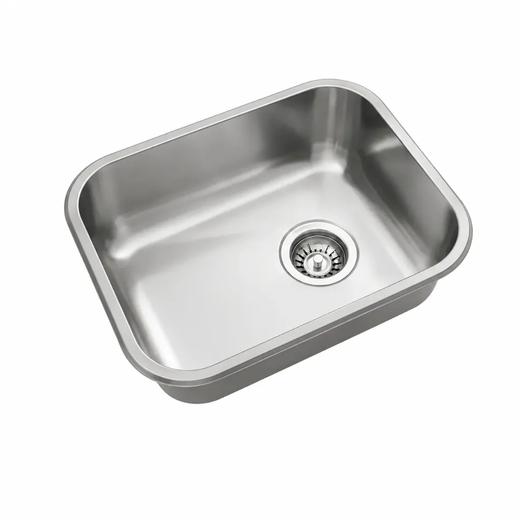 PILETA AC. INOX. JOHNSON E44 44X34X15 SIMPLE