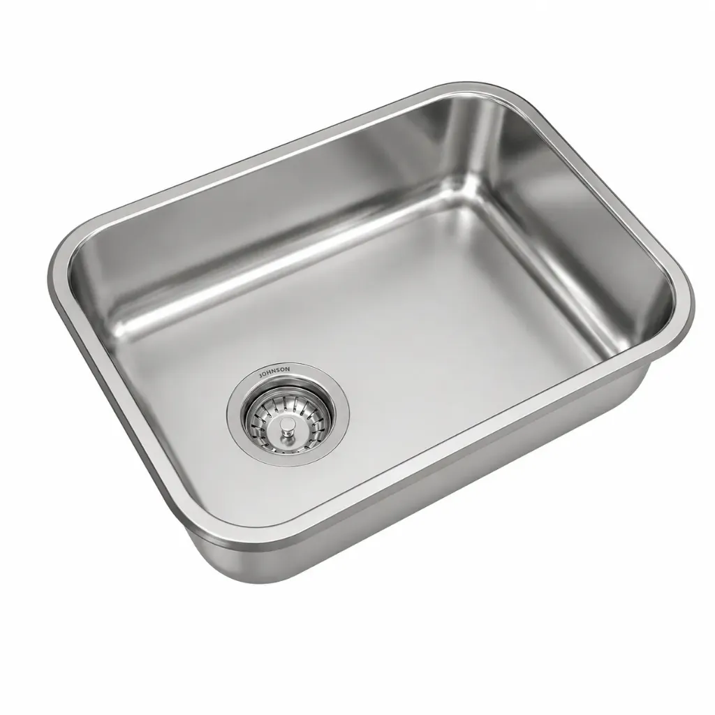 PILETA AC. INOX. JOHNSON E44/18 44X34X18 SIMPLE