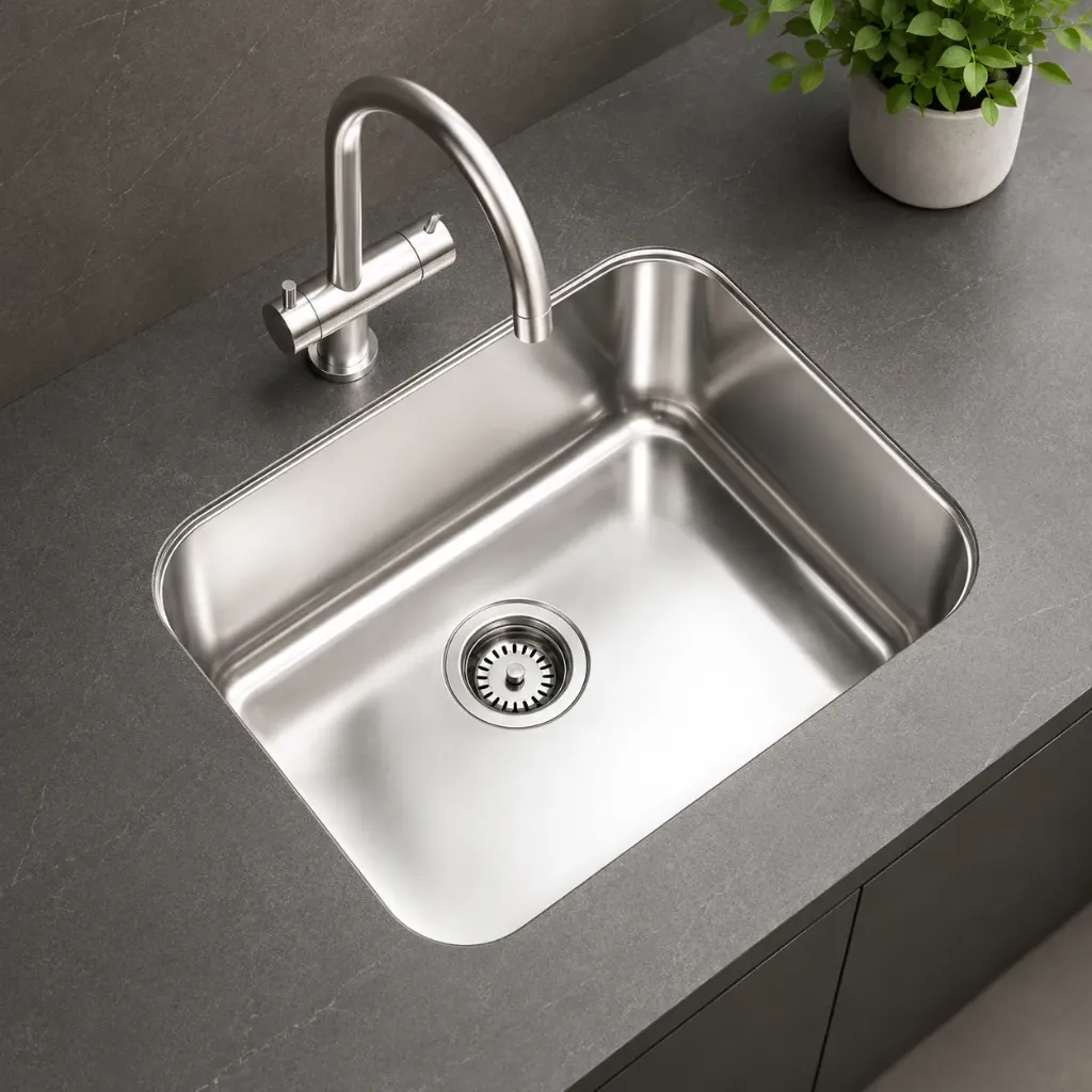 PILETA AC. INOX. JOHNSON G 50 50X40X26