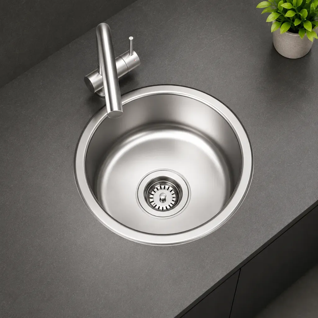 PILETA AC. INOX. JOHNSON O 37A 37 X 20