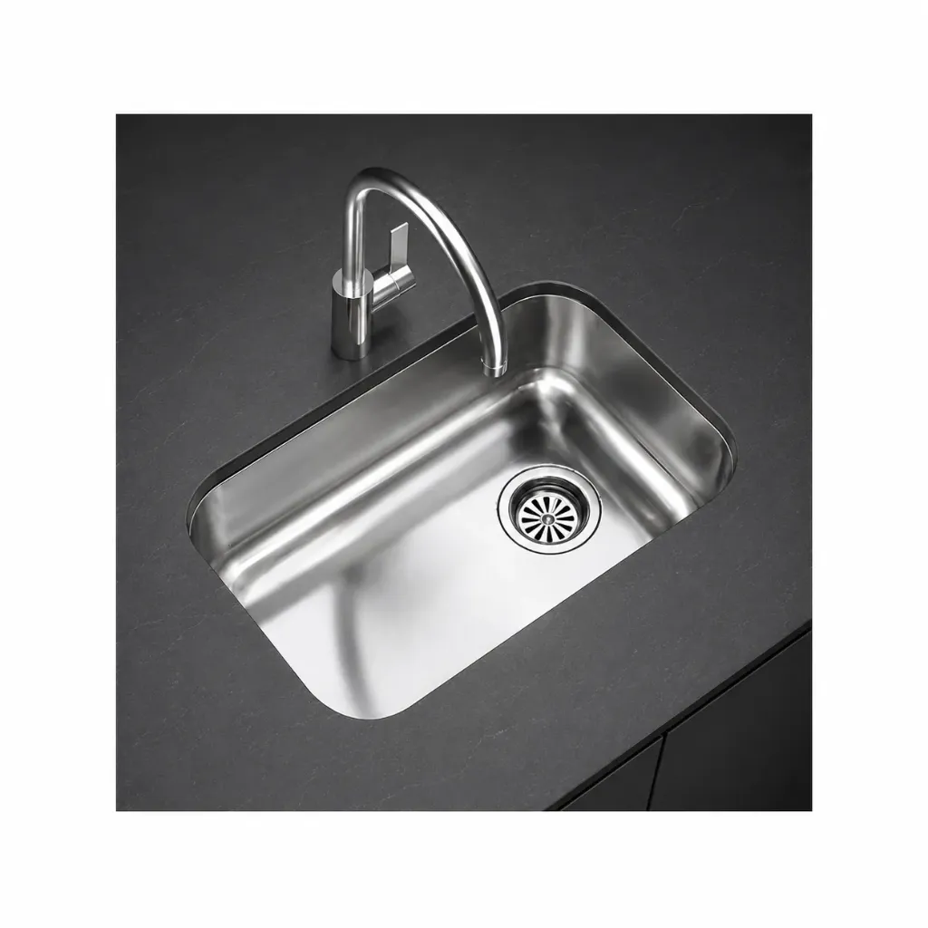 PILETA AC. INOX. JOHNSON ZZ 52/18 52 X 32 X 18 SOPAPA AMERIC