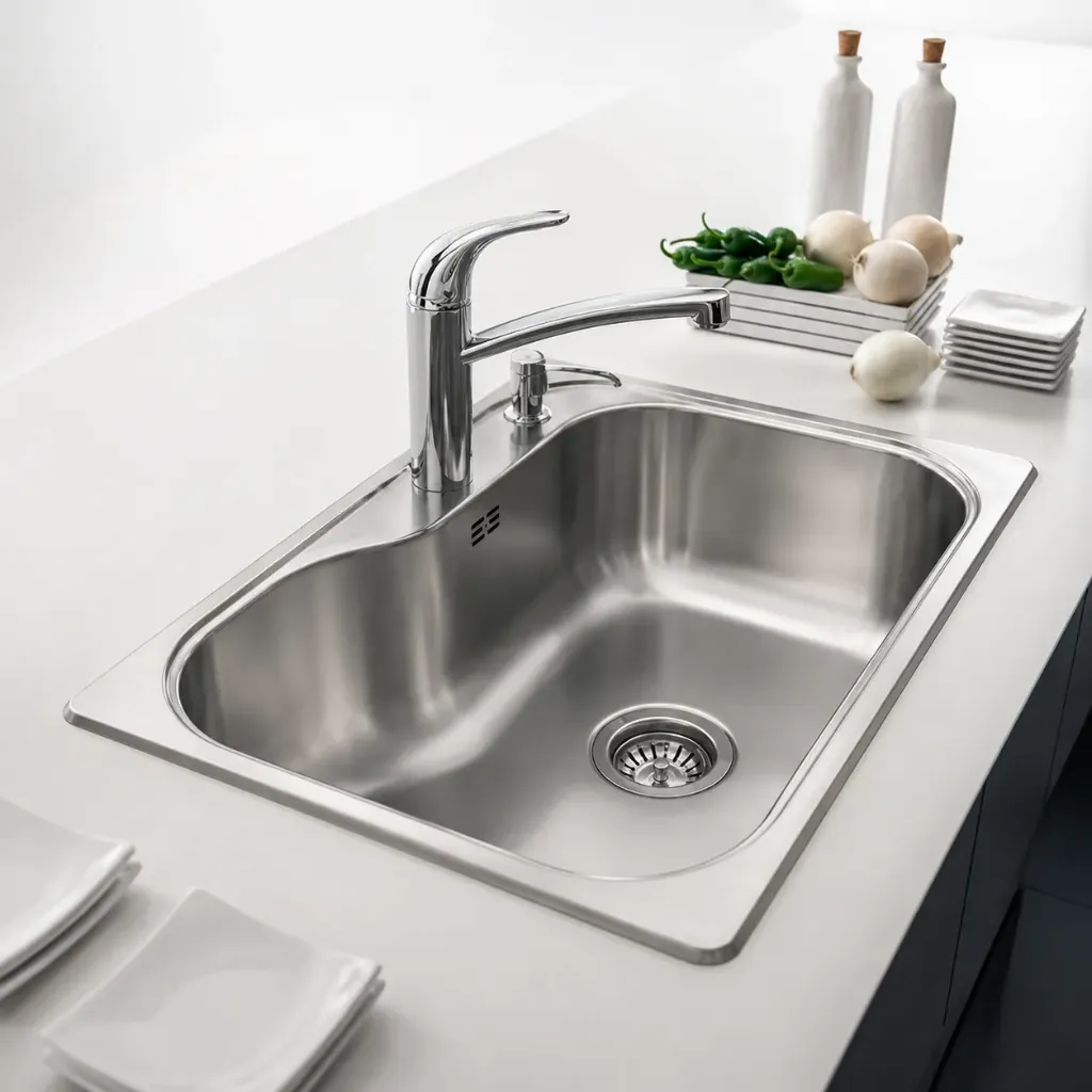 PILETA SIMPLE JOHNSON LUXOR SI71 A/D C/ORIFICIO DOSIF DER