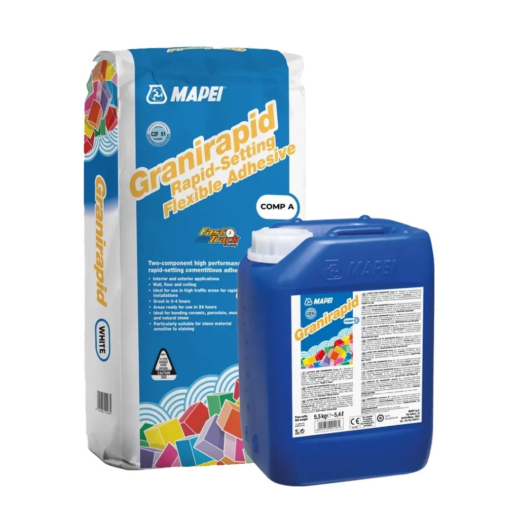 ADHESIVO MAPEI GRANIRAPID BOLSA 25 KGS GRIS 140125