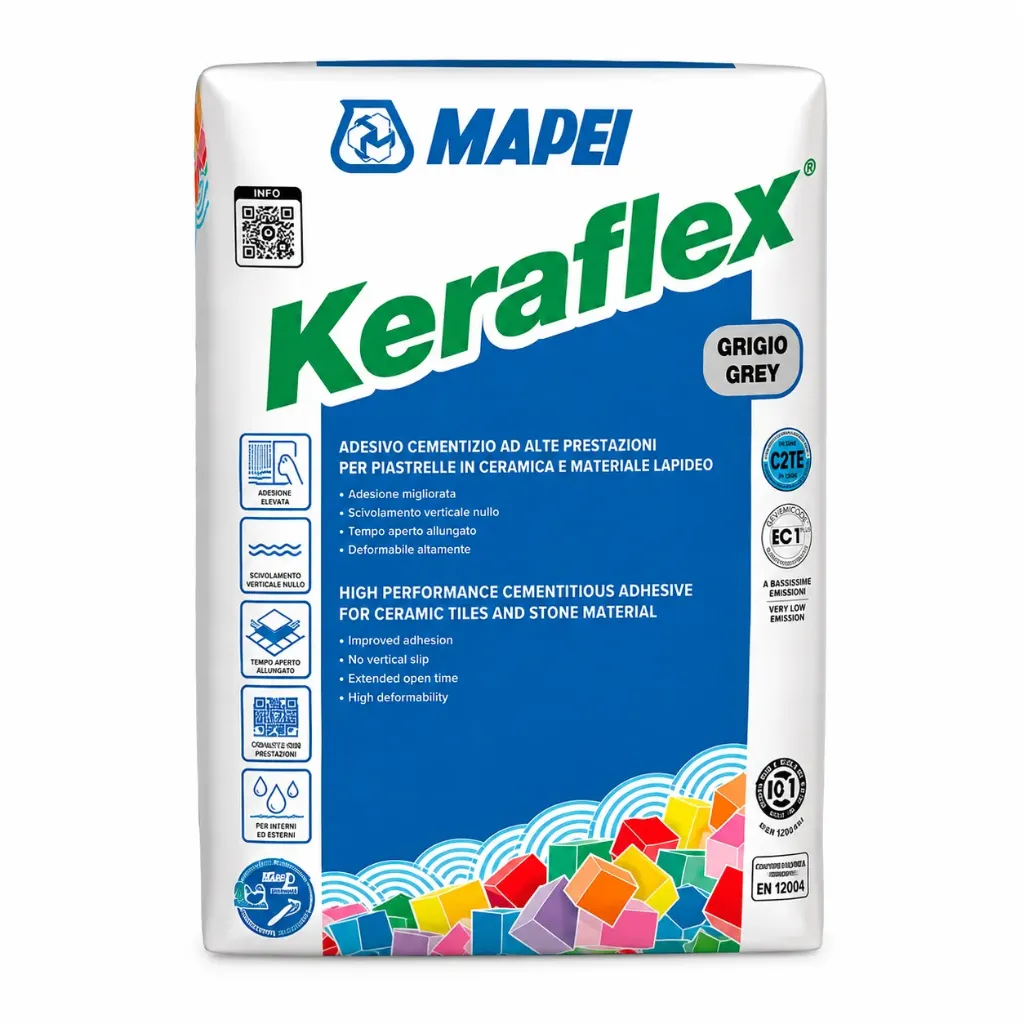 ADHESIVO MAPEI KERAFLEX X 25 KGS. GRIS 119125