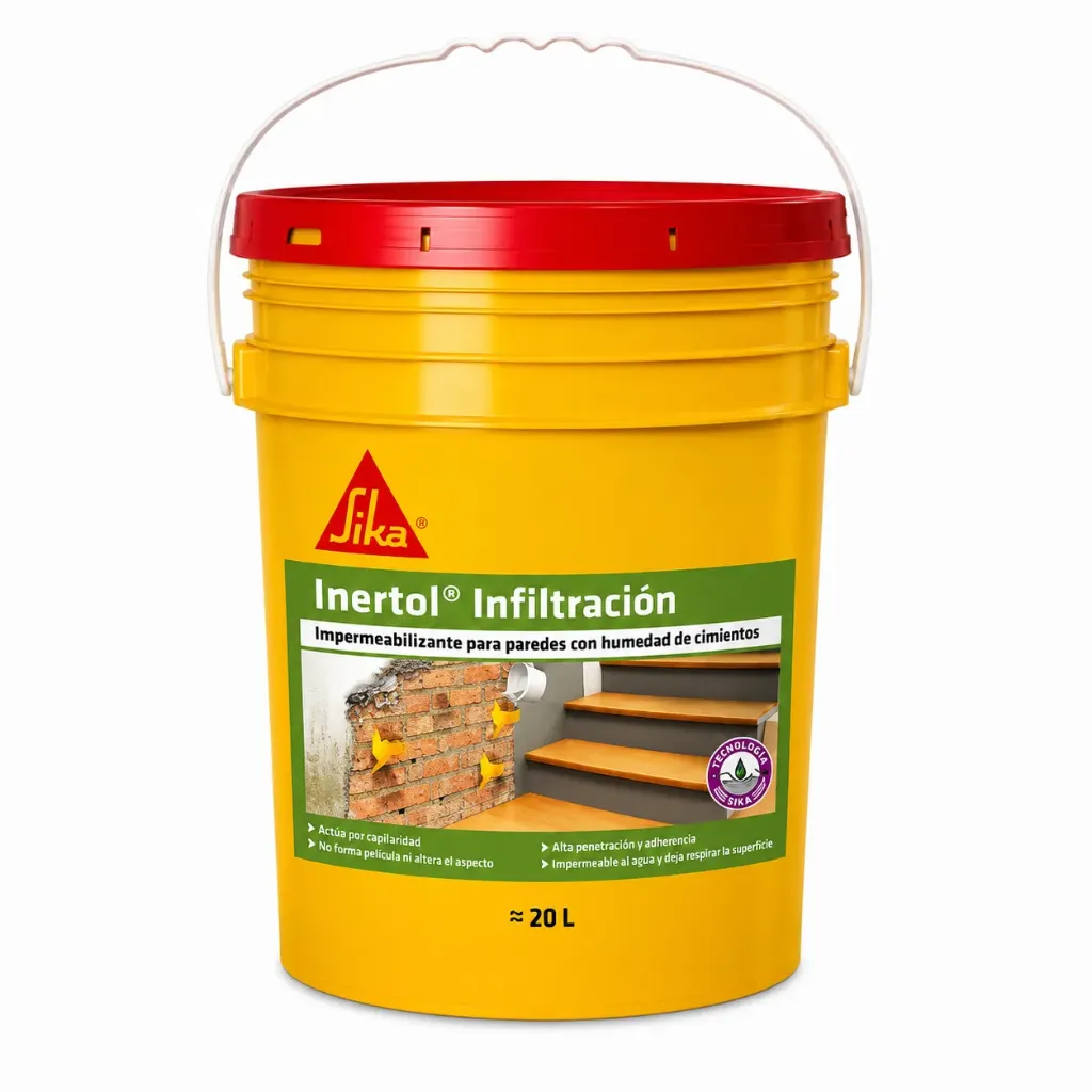 Impermeabilizante Sika Inertol Infiltracion X 20 Lts.