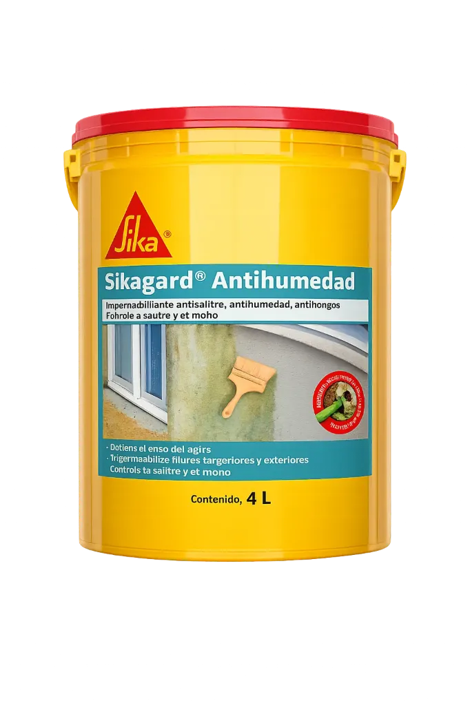Impermeabil. Sika Sikaguard Antihum. X 4 Lts. 180433