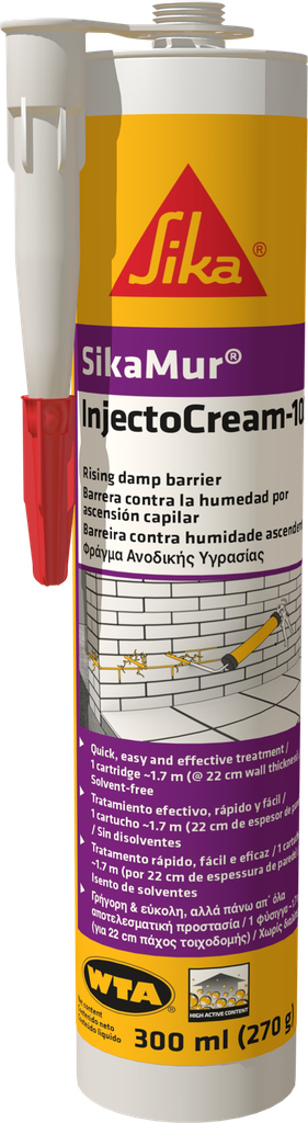 IMPERMEABIL. SIKA SIKAMUR INJECTOCREAM-100 X 300 ML 425016 6