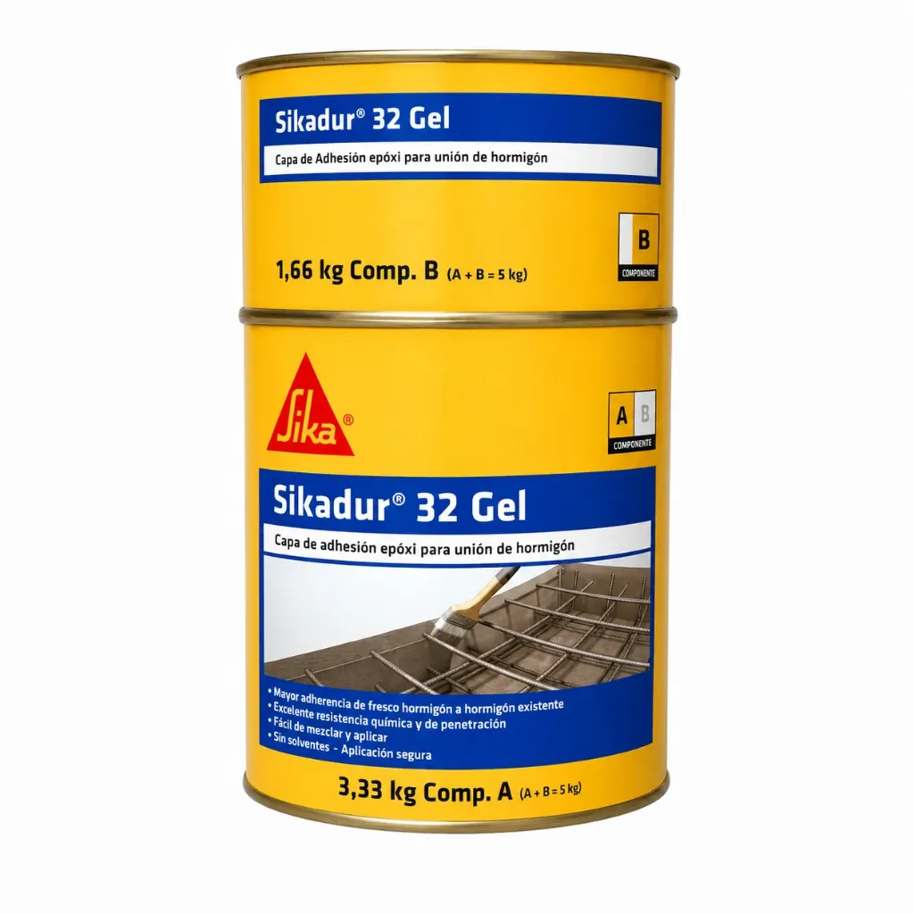 EPOXIDICO SIKA SIKADUR 32 GEL X 5 KGS 465123