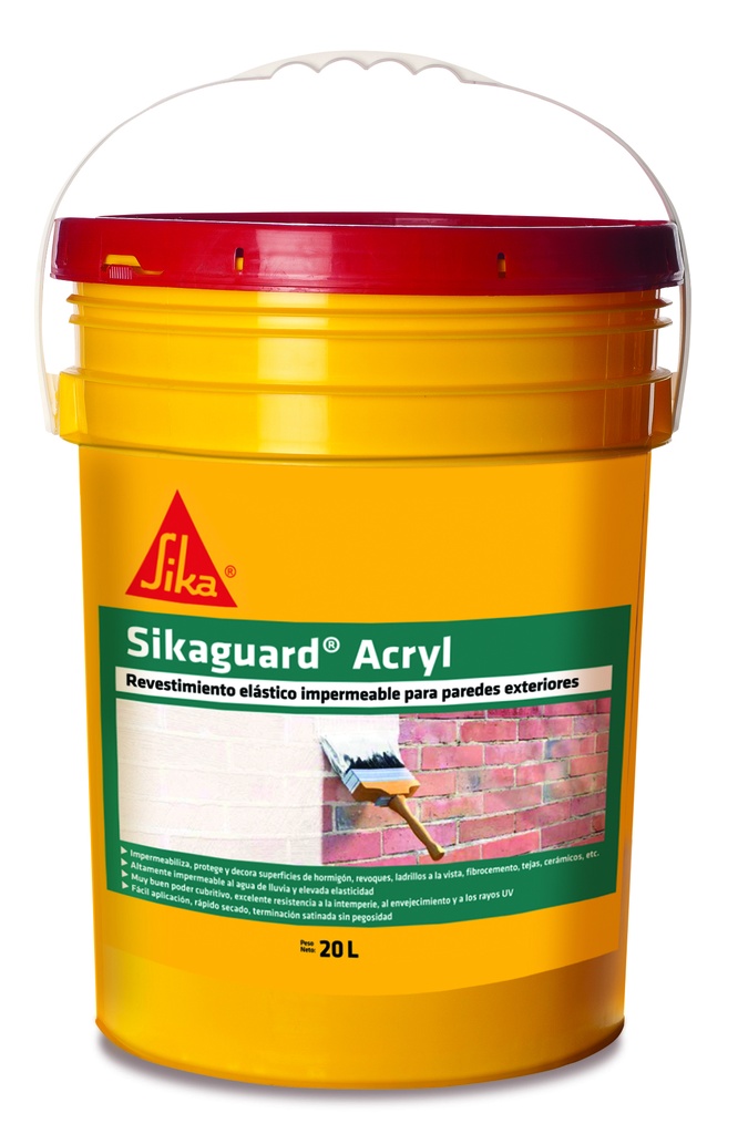 SIKAGUARD ACRYL SIKA  X 20 LTS. 101623