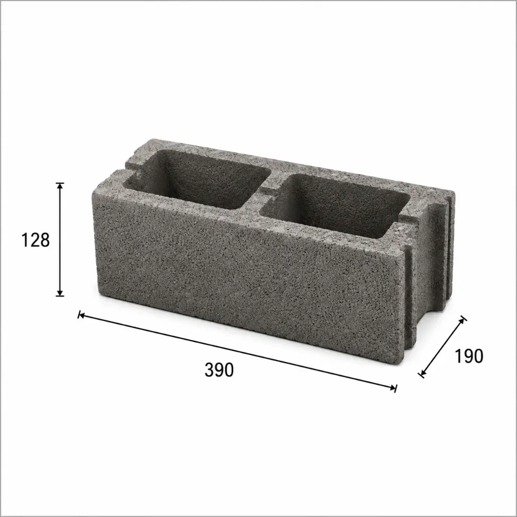 BLOQUE MILAN P13 128 X 390 X 190 (168)