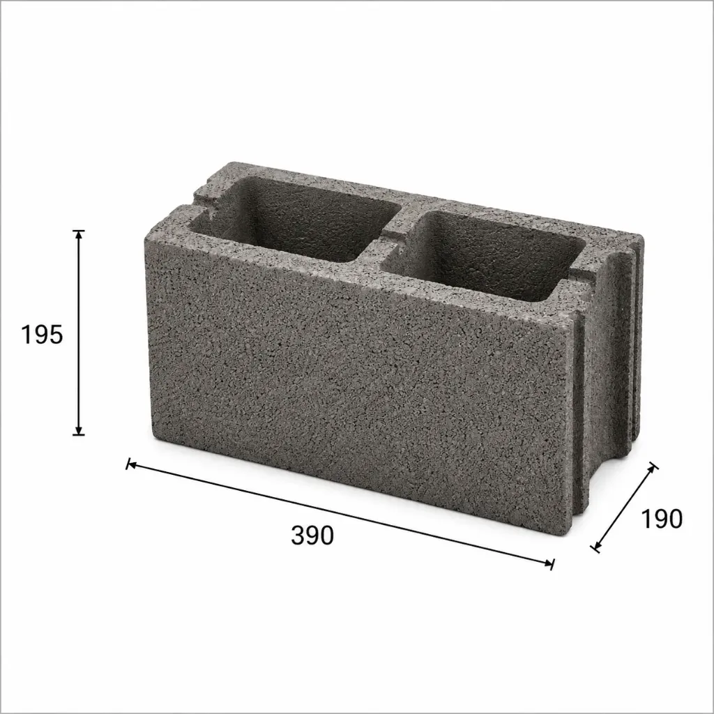 BLOQUE MILAN P20 195 X 390 X 190 1902 (105)