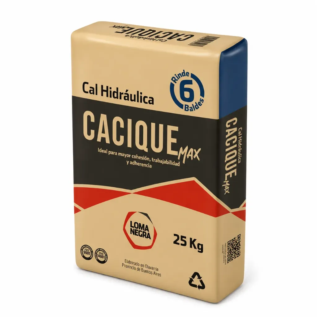 CAL CACIQUE MAX BOLSA X 25 KGS (65)