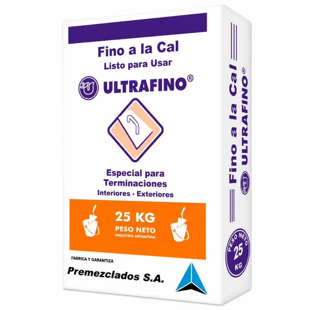 REVOQUE FINO ULTRA FINO X 25 KG.  D-9